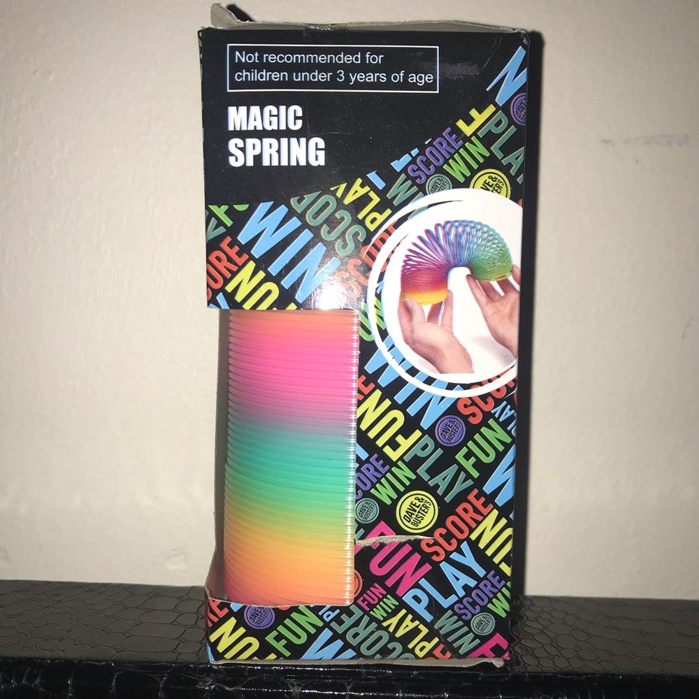 Rainbow Colored Magic Spring !